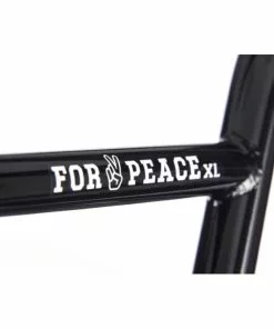 Blank For Peace XL BMX Bars -Outlet Bremser Store Blank For Peace XL BMX Bars Riser Handlebars Gloss Black NotSet BNKFPXLBK 0