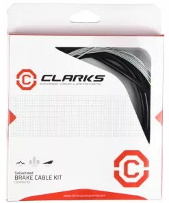 Clarks Bremsekabler Til Racercykel (galvaniseret, Sæt)