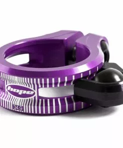 Hope Dropper Seat Clamp -Outlet Bremser Store Hope Dropper Seat Clamp Seat Post Clamps Purple NotSet SCPUDR36 4