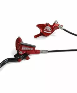 Hope Tech 3 X2 Brake - No Rotor -Outlet Bremser Store Hope Tech 3 X2 Brake No Rotor Disc Brake Callipers Red 2019 T3X2RFL