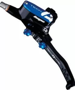 Hope Tech 4 E4 Brake - No Rotor -Outlet Bremser Store Hope Tech 4 E4 Brake No Rotor Disc Brake Callipers Black Blue T4E4BL 0