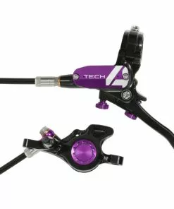 Hope Tech 4 Trial Zone No.9 Brake - No Rotor -Outlet Bremser Store Hope Tech 4 Trial Zone No 9 Brake No Rotor Disc Brake Callipers Purple T4TZR9L 1