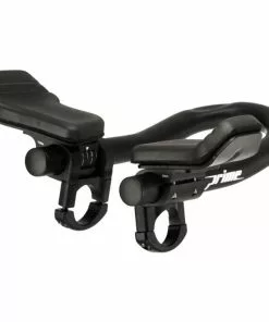 Prime Mini TT Alloy Clip-on Aerobar -Outlet Bremser Store Prime Mini TT Alloy Clip on Aerobar Aero Bars Black 2020 PMTTACOAB 4