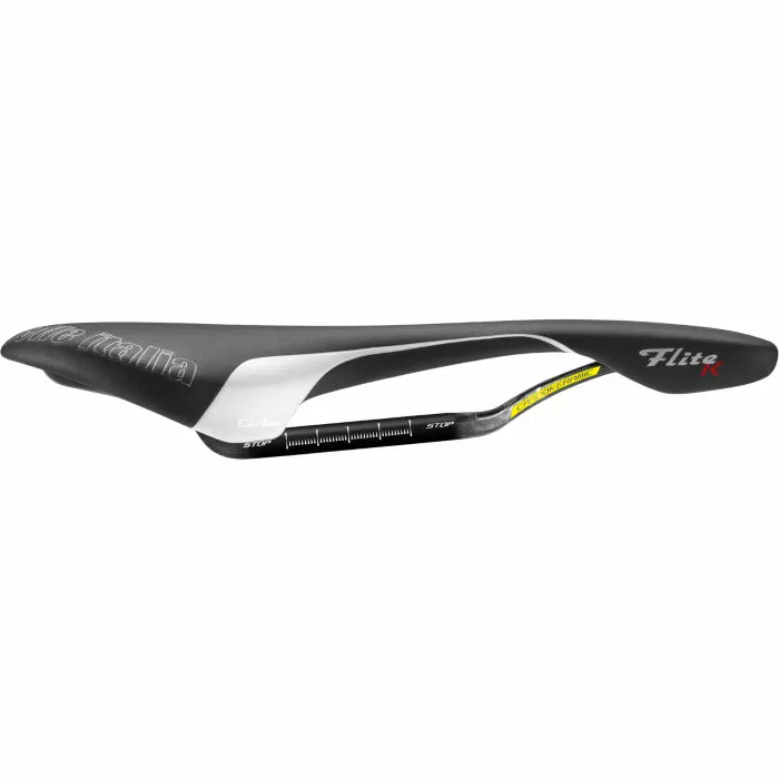 Selle Italia Flite Flow Kit Carbonio Sadel Med Kulfiberskinner 2 Selle Italia Flite Flow Kit Carbonio Sadel Med Kulfiberskinner - Billede 2