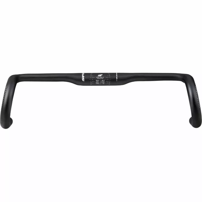 Spank Wing 12 Vibrocore Drop Bar:Black/Black:44cm 2 Spank Wing 12 Vibrocore Drop Bar:Black/Black:44cm - Billede 2