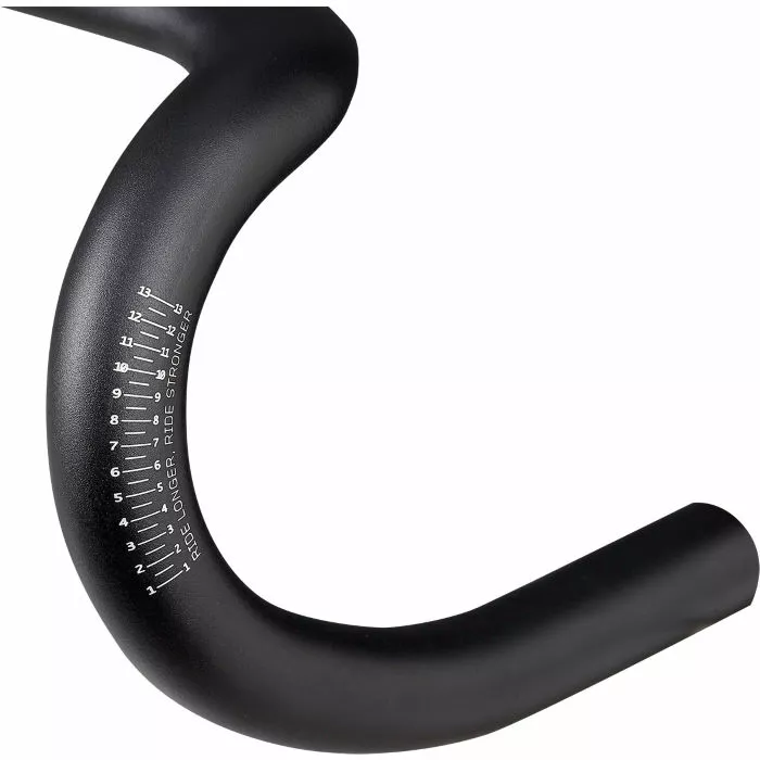 Spank Wing 12 Vibrocore Drop Bar:Black/Black:44cm 4 Spank Wing 12 Vibrocore Drop Bar:Black/Black:44cm - Billede 4