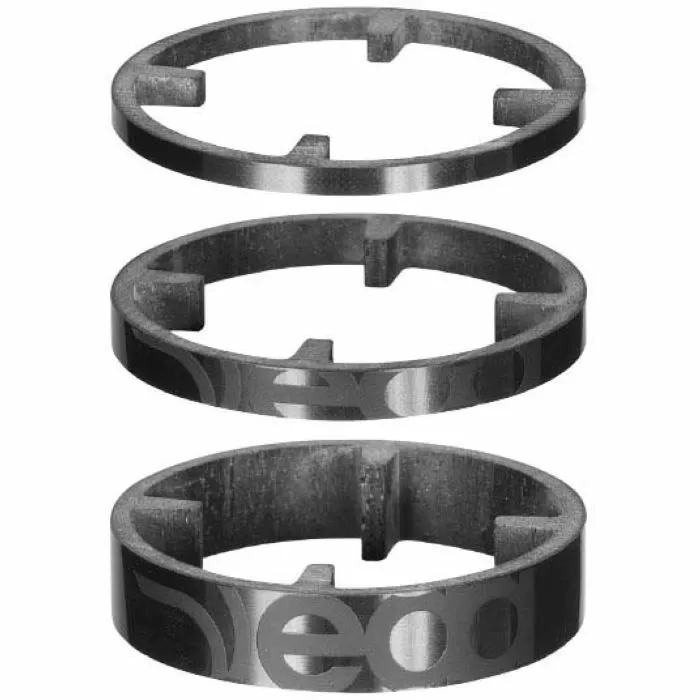 Deda HSS 46 Carbon Spacers 3pk 1 Deda HSS 46 Carbon Spacers 3pk