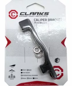 Clarks Post Mount Frontadapter (anodiseret Aluminium) -Outlet Bremser Store prod69497 Black NE 02