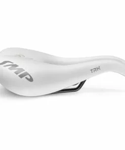 Selle SMP TRK Large Bike Saddle -Outlet Bremser Store trklarge white aisi side